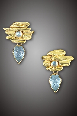 Aquamarine Earrings