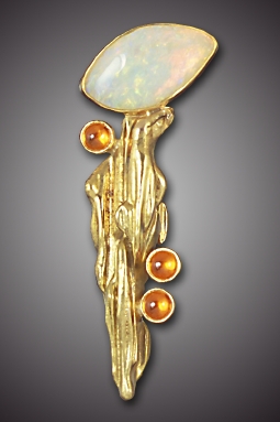 "Peri" Opal Pendant